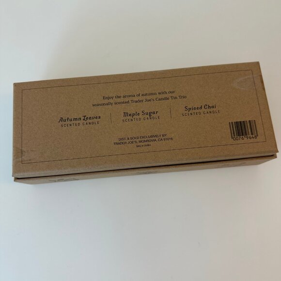 Trader Joe’s Scented Candle Tin Trio - Picture 2 of 2